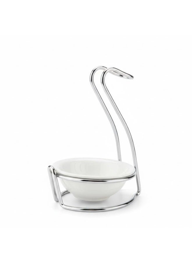 Bin Shihon 🥄✨ Ladle holder with ceramic bowl – 18 cm tall | Stylish kitchen design ✨🥄 - Image 3